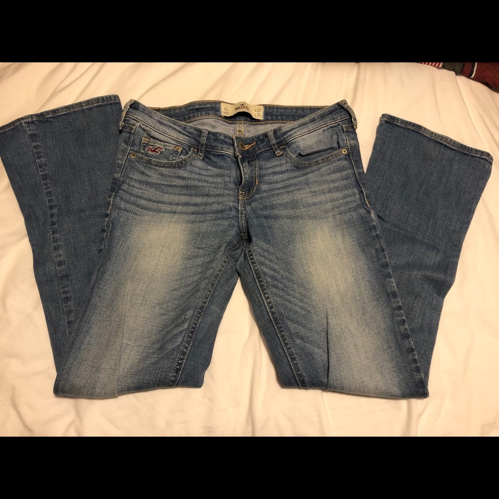 Light Wash Bootcut Jeans